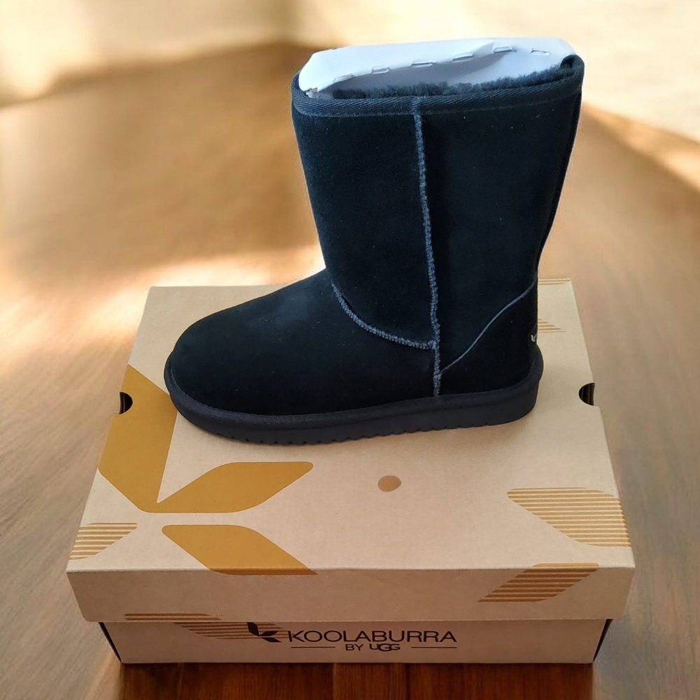 🔥Koolaburra by UGG Classic Short Womens  Black Winter Boots size 5W🔥 - Picture 4 of 12